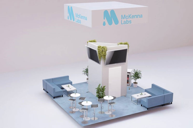 McKenna Labs 3D Booth Design