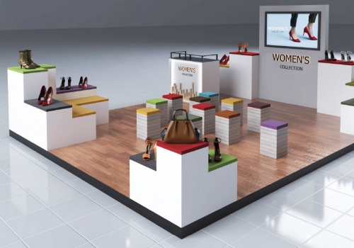 Spytte ud vase podning Pop Up Shop Design - Retail Activation Store Ideas, 3D Renderings