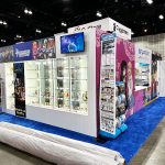 TypeZERO custom booth at Anime Expo